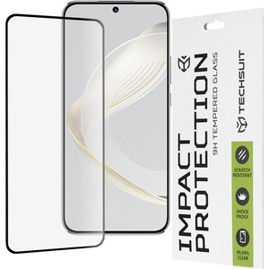 Techsuit Протектор за Huawei nova 11 / nova 12s - 111D Full Cover / Full Glue Glass - Черен