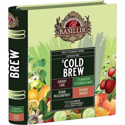 BASILUR Cold Brew Book Assorted plech 32 x 2 g
