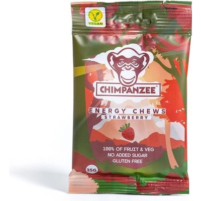 Chimpanzee Energy Chews Strawberry 35 g