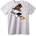 NOONEBRAND Тениска Hello Kitty Вещица - 4XL, White