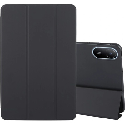 Vsetkonamobil 107907 LEATHER Zaklápací kryt pre Huawei MatePad SE 11 2024 čierny