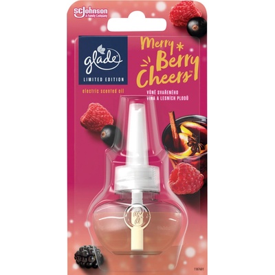 Glade elektrický osviežovač vzduchu náhradná náplň Merry Berry Cheers 20 ml