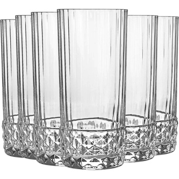 Bormioli Rocco ЧАШИ cooler america'20s 490ml 6БР (122141bb9121990)