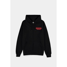 Stranger Things Hellfire Club Men's Zipper Hoodie Black