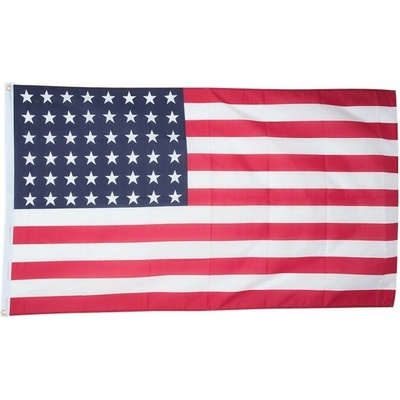 Vlajka: USA [tištěná, 48 hvězd]