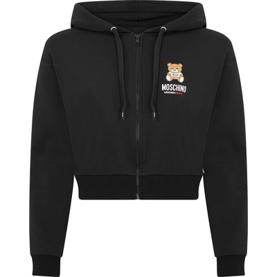 Moschino Суичър MOSCHINO Bear Zipped Hoodie - Black 555