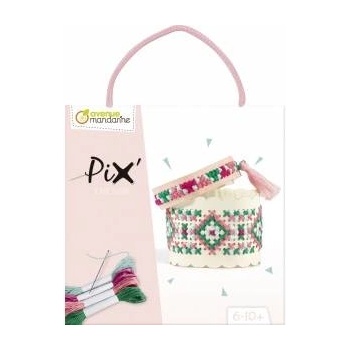 Clairefontaine Bracelet embroidery set Pink