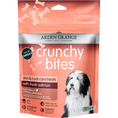 Arden Grange Crunchy Bites with fresh Salmon 225 g