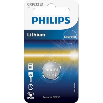 Philips CR1632/00B - Литиева батерия плоска CR1632 MINICELLS 3V 142mAh (P2231)