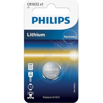 Philips CR1632/00B - Литиева батерия CR1632 MINICELLS 3V 142mAh (P2231)
