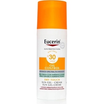 Eucerin Sun Oil Control Sun Gel Dry Touch opaľovací gél na tvár SPF30 50 ml