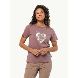 Jack Wolfskin Тениска camping love t w (1809361-3068)