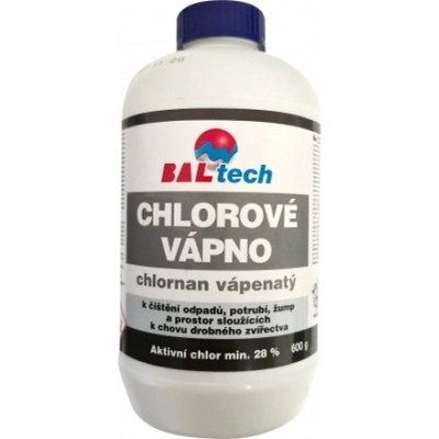 Privos BALtech chlorové vápno na dezinfekci, 600 g