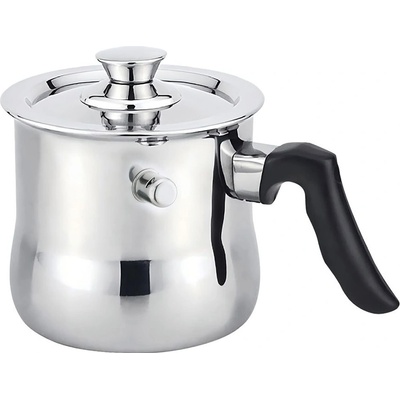 Elekom МЛЕКОВАРКА ЕК-25 mp, Неръждаема стомана, 2.5 л, Звукова сигнализация, Индукционно дъно (ek-25 mp)