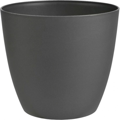 PLASTKON květináč Ella 15 cm matná antracit flitr