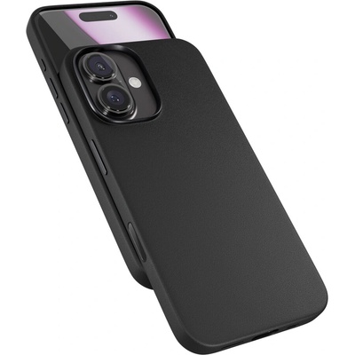 Epico Mag+ kožený kryt iPhone 16 - čierna 90810131300001