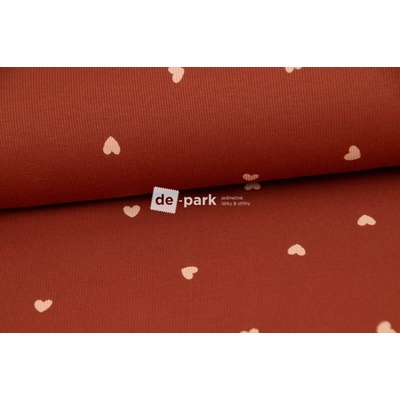 de-park Žebrovaný úplet - Srdíčka
