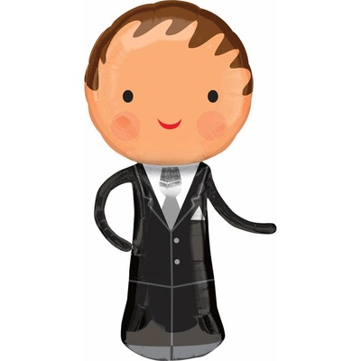 Fóliový balónek supershape Ženich