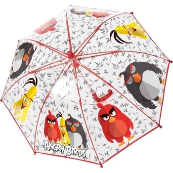 Детски прозрачен чадър Perletti 75131 Angry Birds