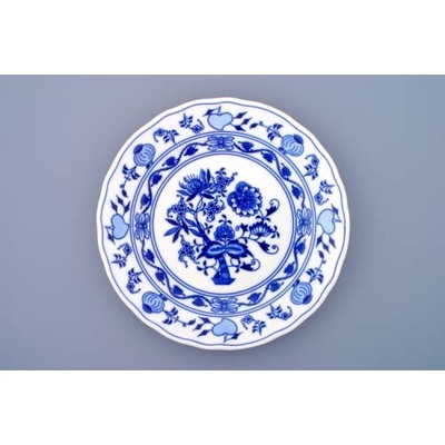 Cibulák tanier plytký 26 cm cibulový porcelán originálny cibulák Dubí