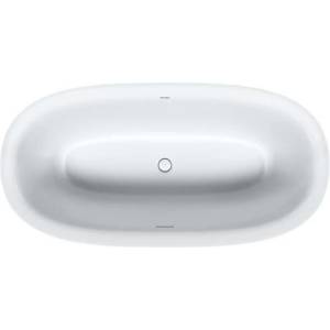 Duravit White Tulip - Самостоятелна вана, 160x80 см, ClickClack, бяла 700468000000000 (700468000000000)