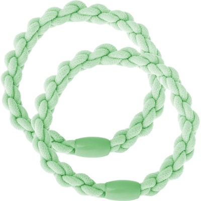 Biju Vlasové gumičky 2ks zelené 8000896-3