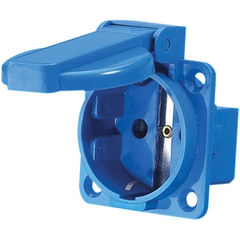 ELMARK КОНТАКТ ЗА ВГРАЖДАНЕ ht-105sr 16a ip44 230v ШУКО (37105)