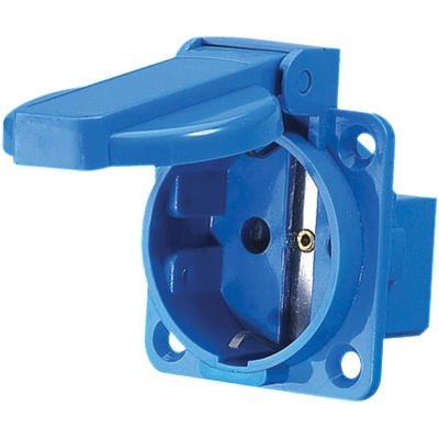 ELMARK КОНТАКТ ЗА ВГРАЖДАНЕ ht-105sr 16a ip44 230v ШУКО (37105)