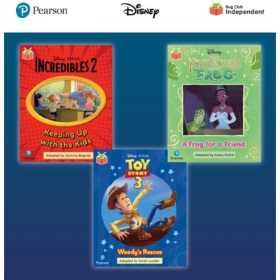 Pearson Bug Club Disney Year 1 Pack C, including decodable phonics readers for phase 5; The Incredibles: Keeping Up with the Kids, The Princess and th - Wainwright, Abi