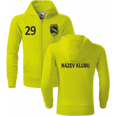 Malfini Klubová mikina dětská limetková