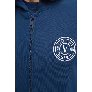 Versace суичър с цип и качулка мъжки от памук (78GAIT00.CF01T)