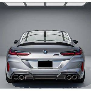  Спойлер за багажник за BMW G16 / F93 (2018+) gran coupe, PSM design - черен гланц (A-BMW-071)