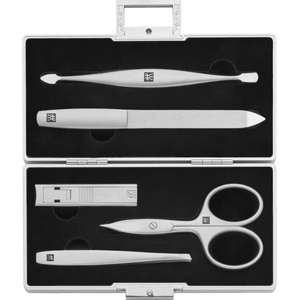 Zwilling Комплект за маникюр BT TWINOX, 5 бр. , с черно-кадифен калъф, Zwilling (ZW97718001)