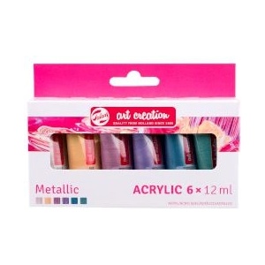 Royal Talens Акрилни бои 6х12мл Metallic