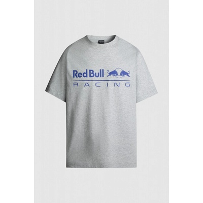 Red Bull Racing X Pepe Jeans pánské tričko LOGO TEE šedá