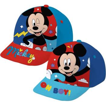 Image 1 of Arditex БЕБЕШКА ШАПКА С КОЗИРКА mickey 2 ЦВЯТА 44/46