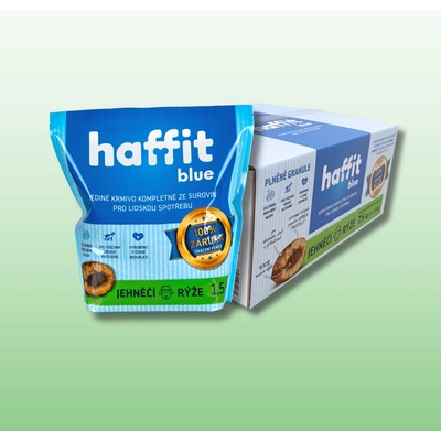 HAFFIT BLUE jehněčí s rýží 1,5 kg