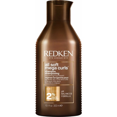 Redken All Soft Mega Curls Шампоан за коса, 300 ml
