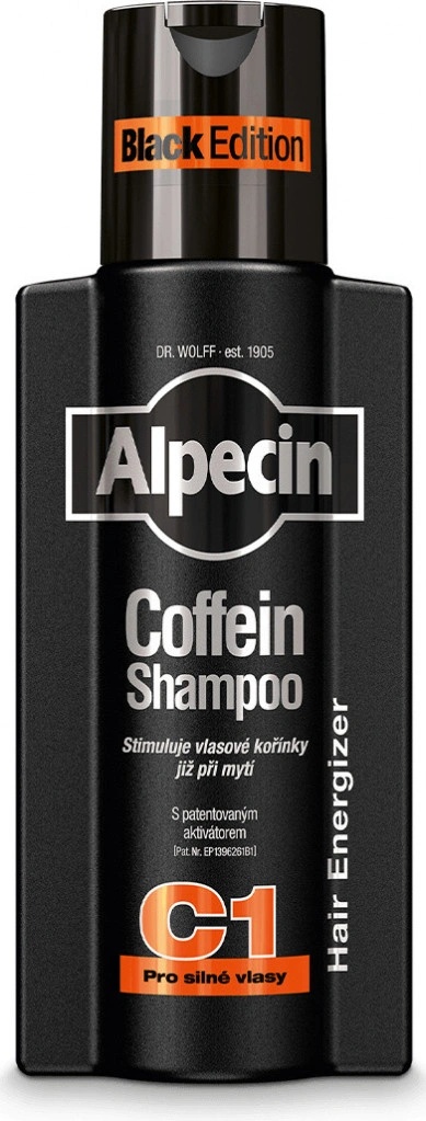 Alpecin Coffein Shampoo C1 Black Edition 375 ml