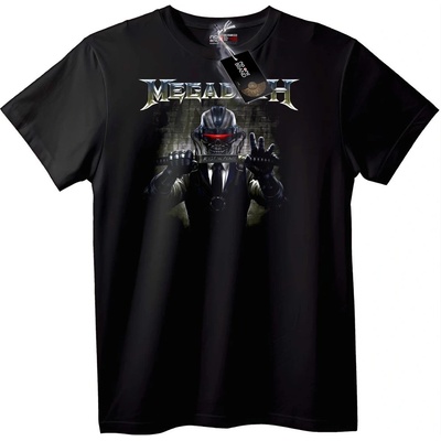 NOONEBRAND Тениска Megadeth метъл банда - M, Black