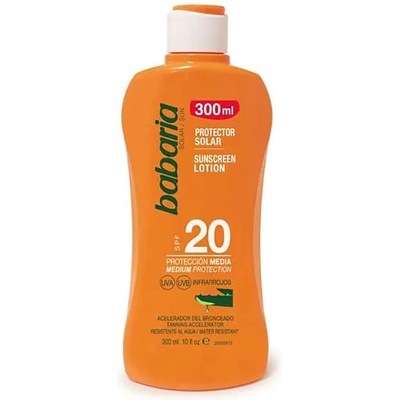 Babaria Aloe F-20 Sun Milk 300ml - Clear (Multicolor)