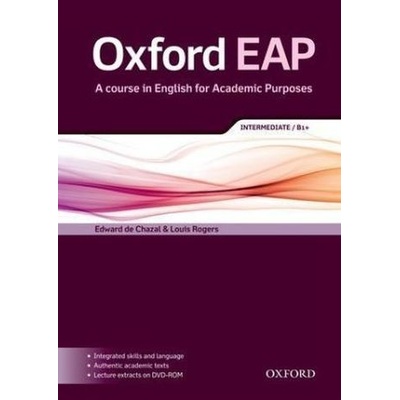 Oxford EAP English for Academic Purposes B1+ Student´s Book with DVD-ROM