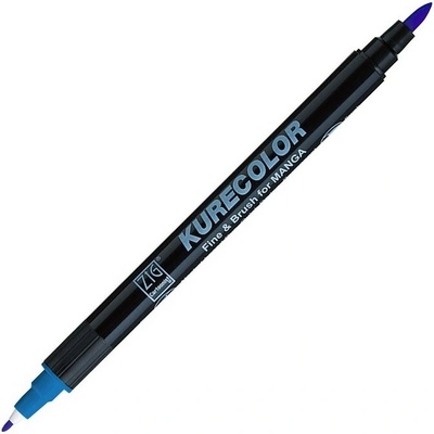 Lihová fixa KURETAKE ZIG Kurecolor Fine & Brush, Cornflower Blue (364)