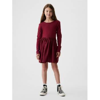 GAP Детска рокля със сатенена пола GAP GAP | Cherven | Момичешки | 104/110