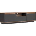 ASIR GROUP ТВ шкаф KREDE 160 x 30 см антрацит/бор (AS3418)