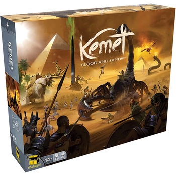 Matagot Настолна игра Kemet: Blood & Sand - стратегическа
