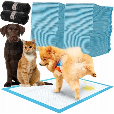 Purlov 17213 Tréningové absorpčné podložky pre psov 33 × 45 cm + bonus 100 ks