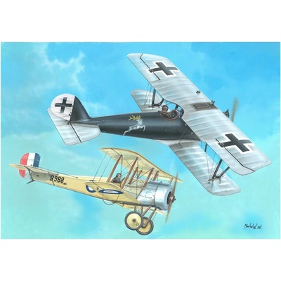 Valom Bristol Scout D vs. Pfalz D.IIIa 2 in 1 14436 1:144