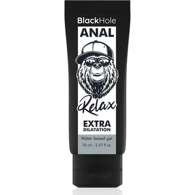 Анален лубрикант, супер отпускащ - Black Hole Extra 70ml (D-229246)