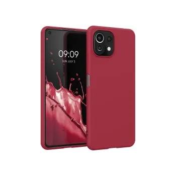 Image 1 of kwmobile Калъф за Xiaomi 11 Lite (5G) NE / Mi 11 Lite (5G) - тъмночервен